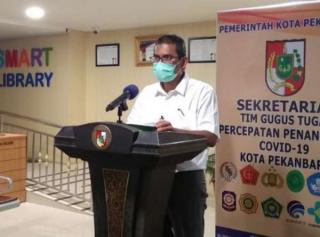 Warga Kota Pekanbaru Fosistif Corona Bertambah Tiga Orang