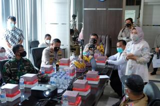 Kapolda Riau Turun Tangan Periksa Penanganan Pasien Covid-19