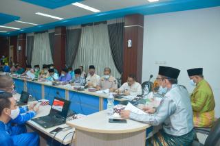Penyusunan RKPD Tahun 2022, Pemda Kampar Adakan Rapat Koordinasi di Kantor Bappeda Kampar