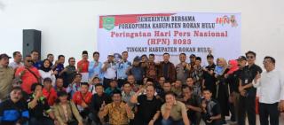 Sampaikan Informasi Berimbang dan Melahirkan Karya Jurnalistik Berkualitas Pada HPN di Rohul