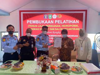 Pelatihan Pembinaan Kemandirian, Lapas Bengkalis Adakan Giat