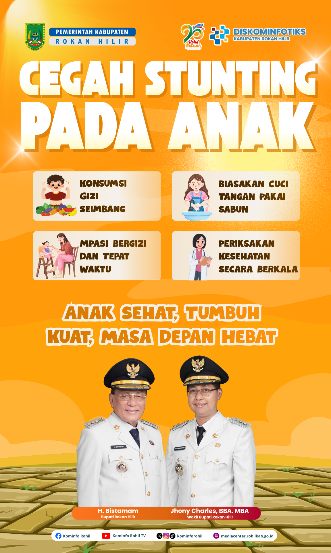Iklan stunting Stunting Rohil